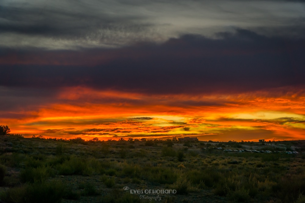 Sunset bij Lake Powell