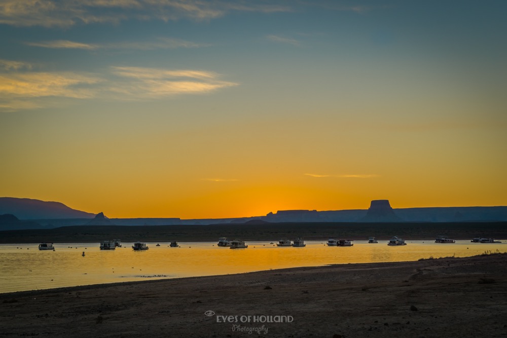 Lake Powel sunrise