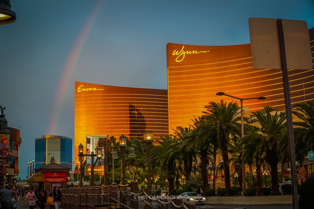 regenboog in las vegas