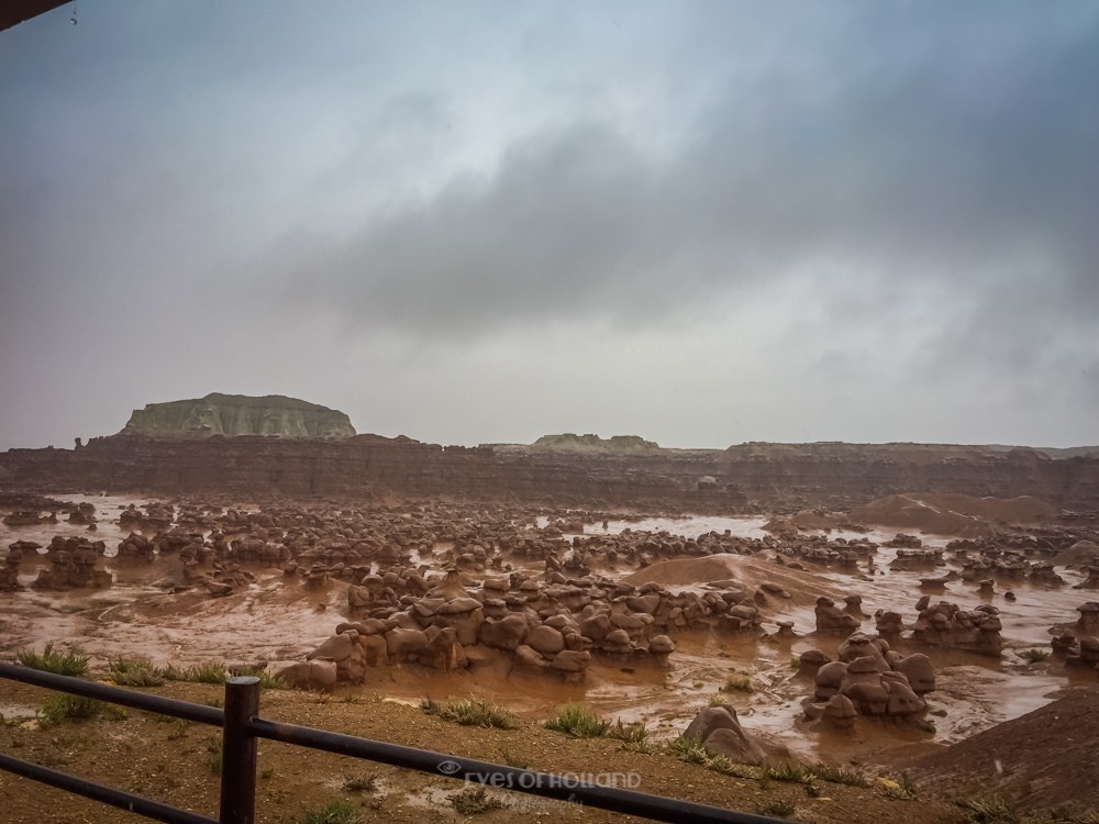 een nat Goblin Valley