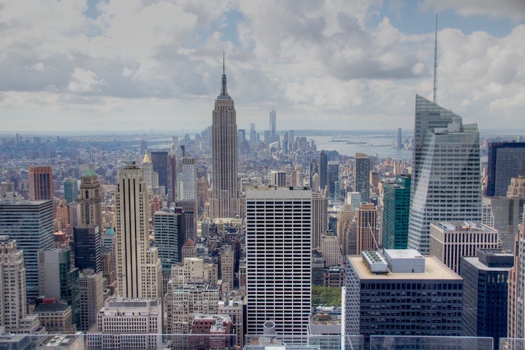 New York vanaf Top of the Rock