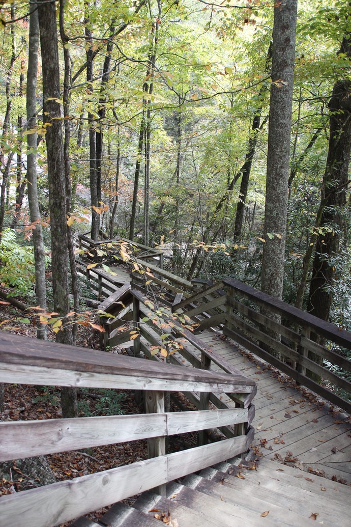 Trappen onderweg