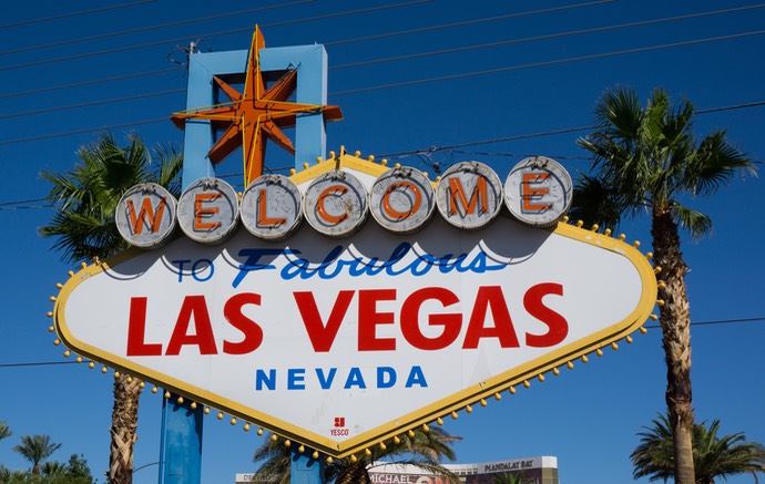 Las Vegas welcome sign