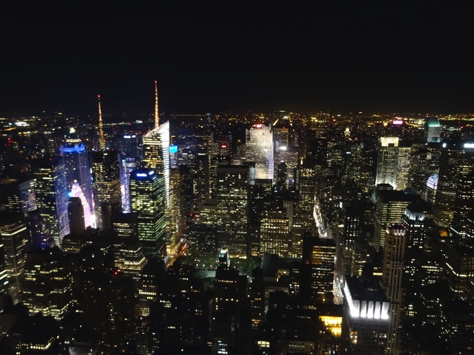 New york by night