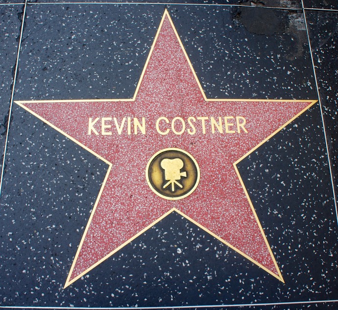 De ster van Kevin Costner