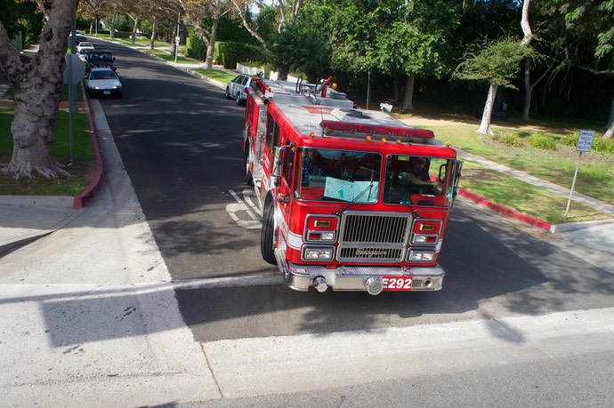 Brandweer in Los Angeles