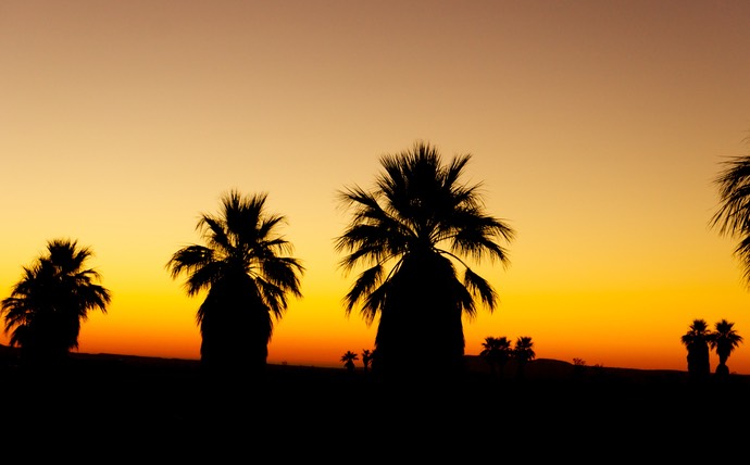 Zonsondergang Borrego Springs