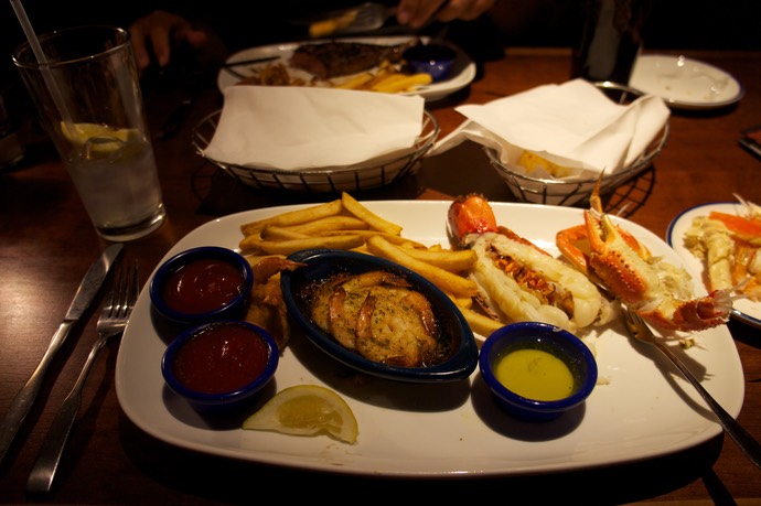 Eten bij Red Lobster