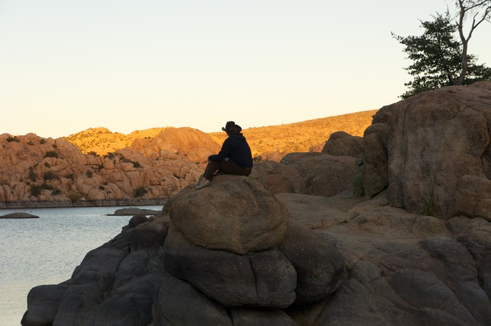 Marja aan Watson lake