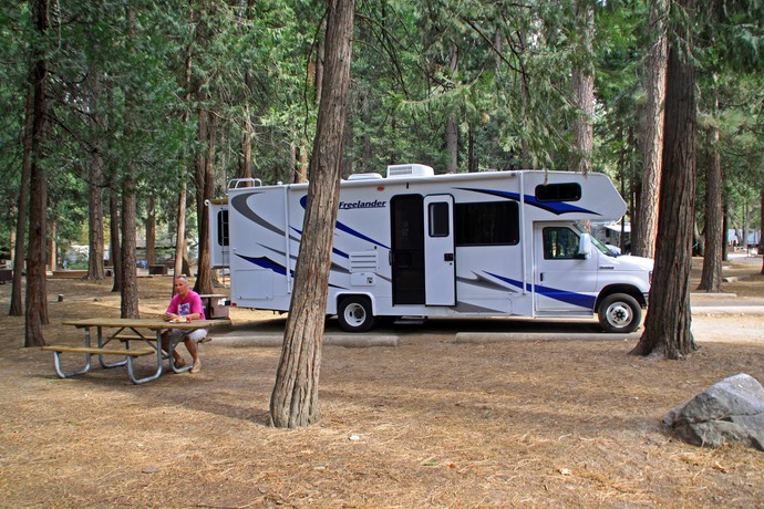 North pines campground Yosemite