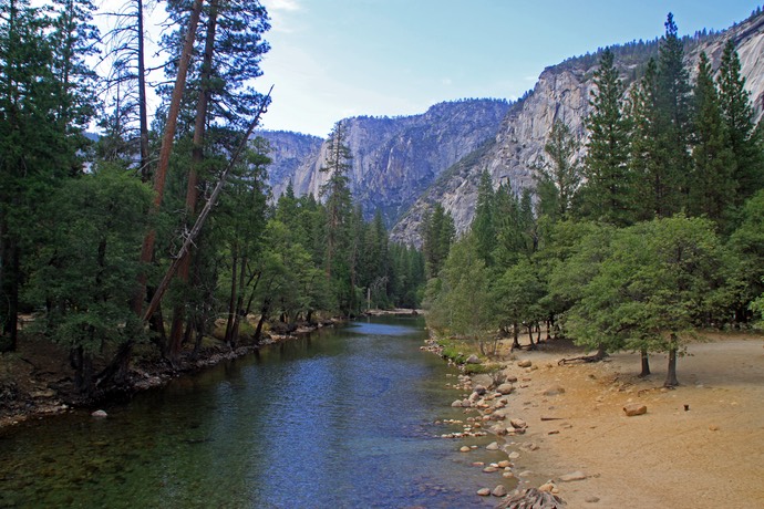 Merced river in Yosemite