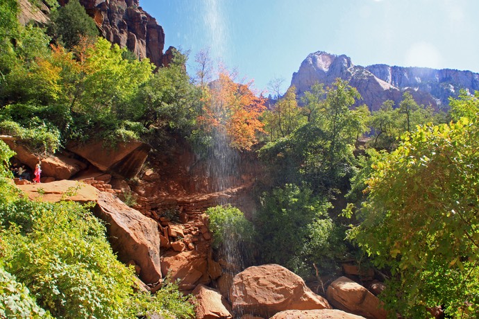 Waterval in Zion