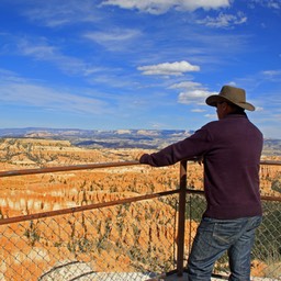 Ko bij Bryce canyon