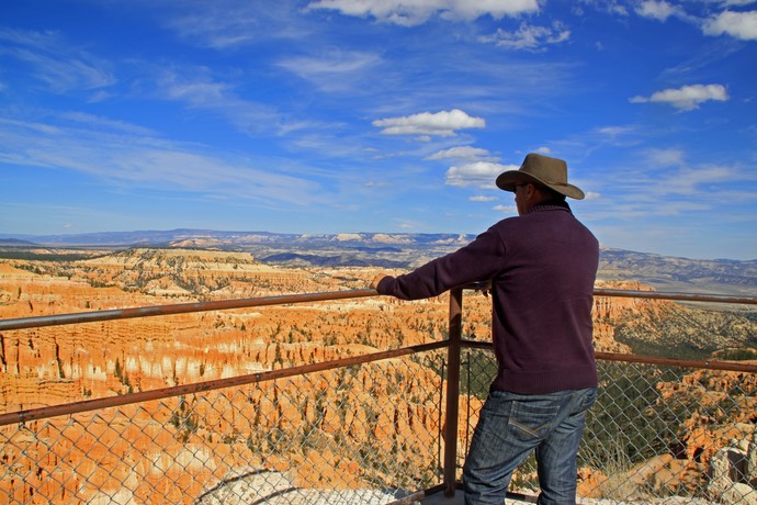 Ko bij Bryce canyon