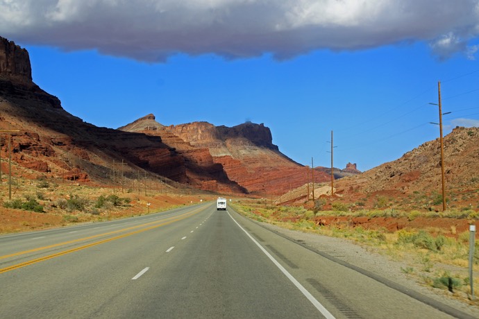 Onderweg naar Canyonlands