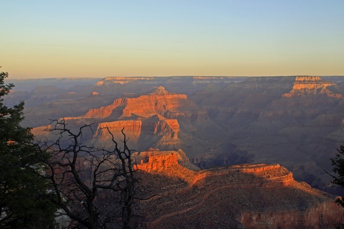Zonsopgang Grand Canyon
