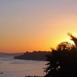 Zonsondergang in Malibu