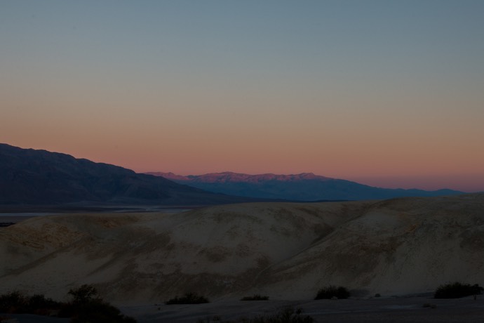 Sunrise in Death Valley