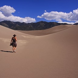 Op de Great Sanddunes