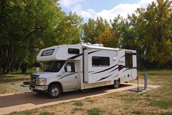 Campground Cherry Creek state park