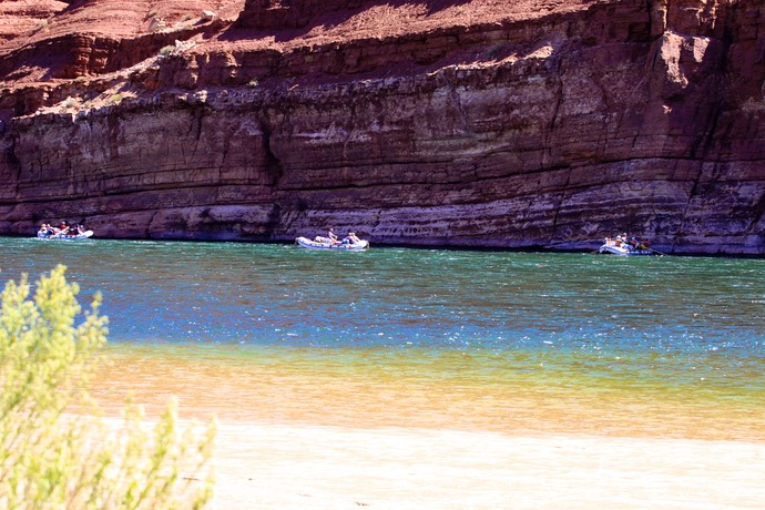 Raften op de Colorado river